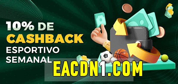 10% de bônus de cashback na eacdn 