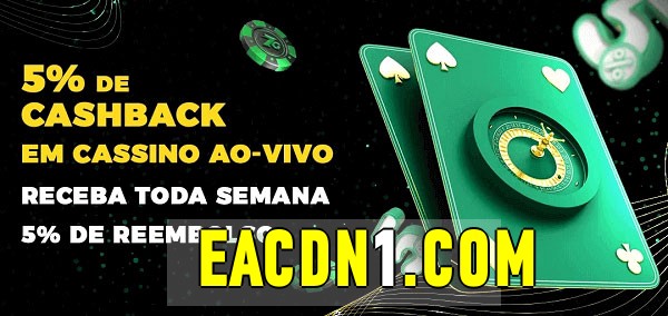 Promoções do cassino ao Vivo eacdn 